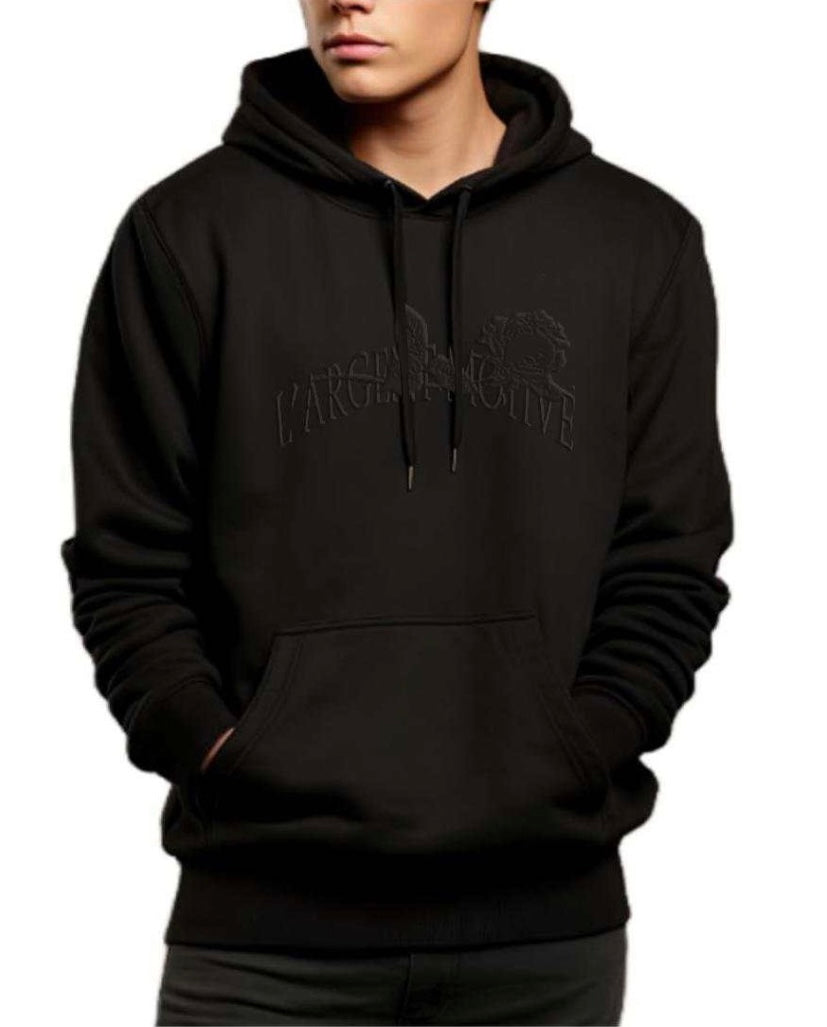 Men's Embossed Hoodie