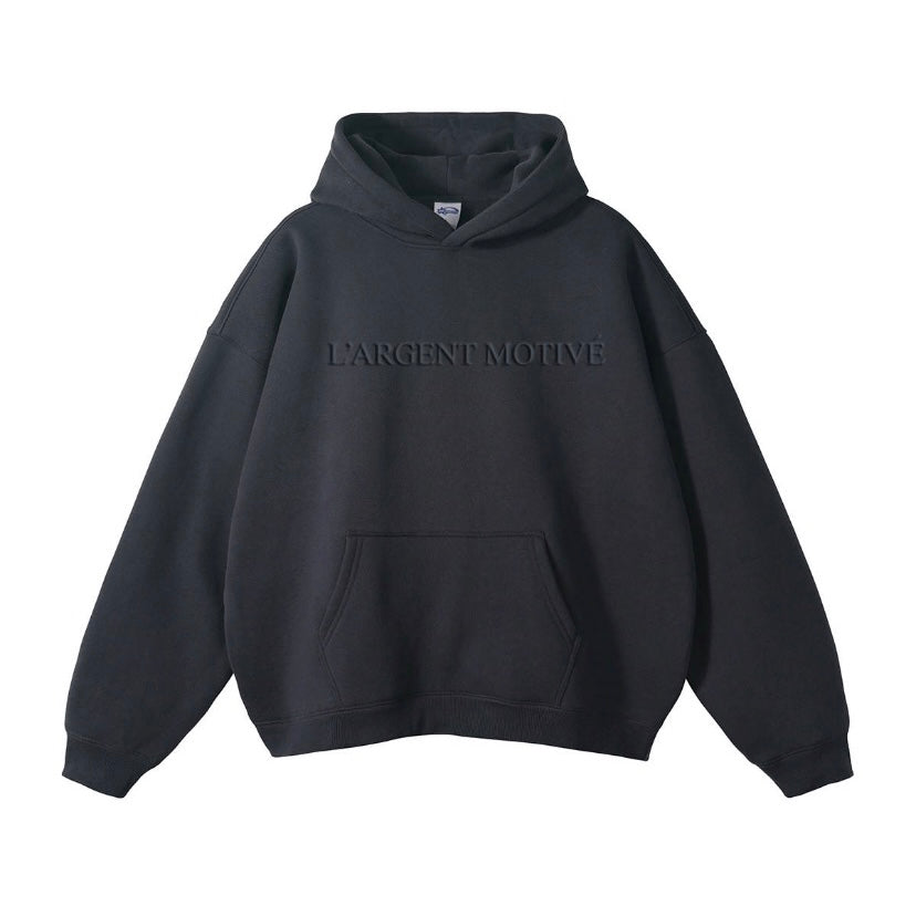Men's Embossed Hoodie